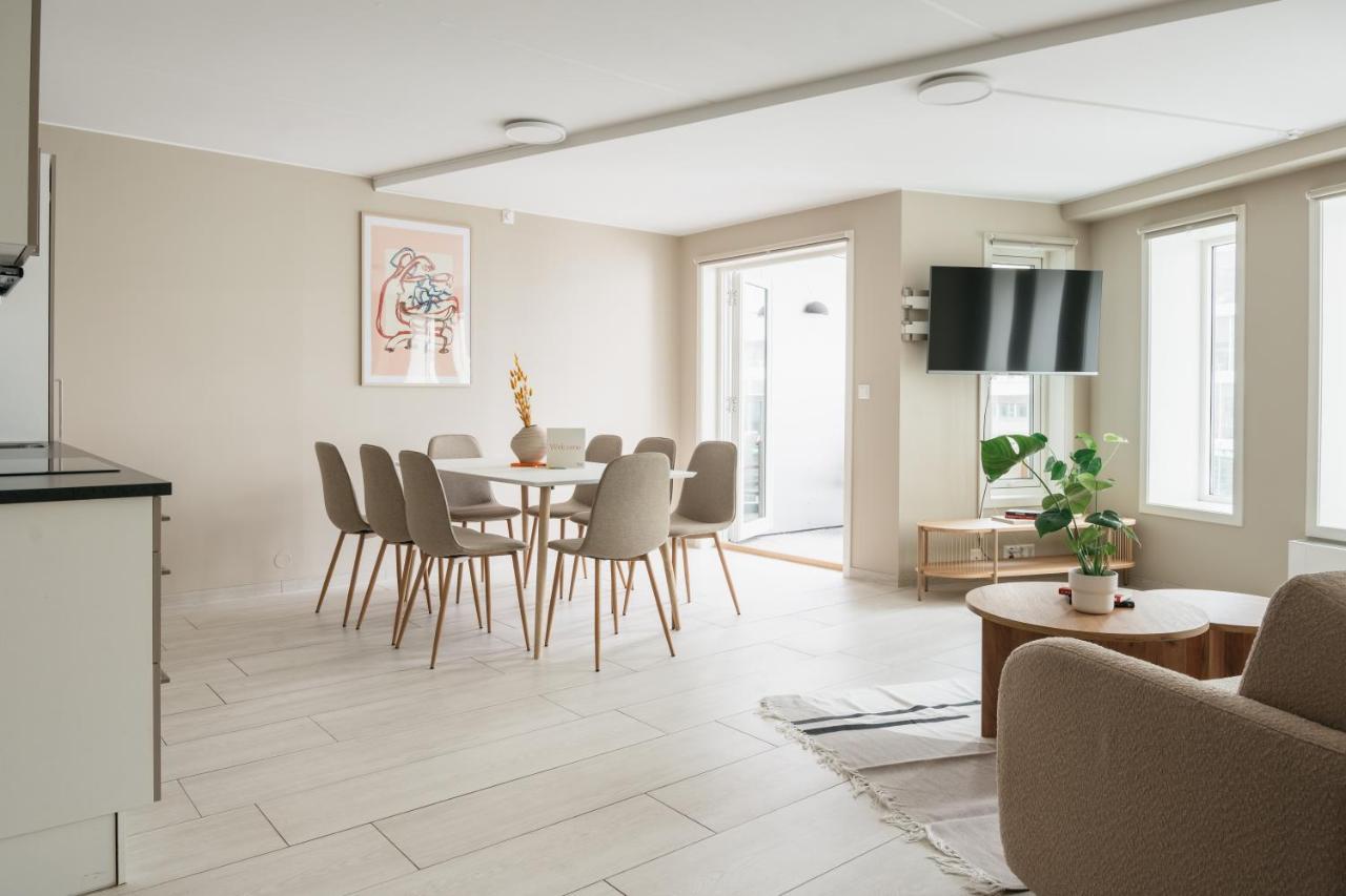 ברגן Stay L Urban - Spacious Apartment With Private Terrace מראה חיצוני תמונה